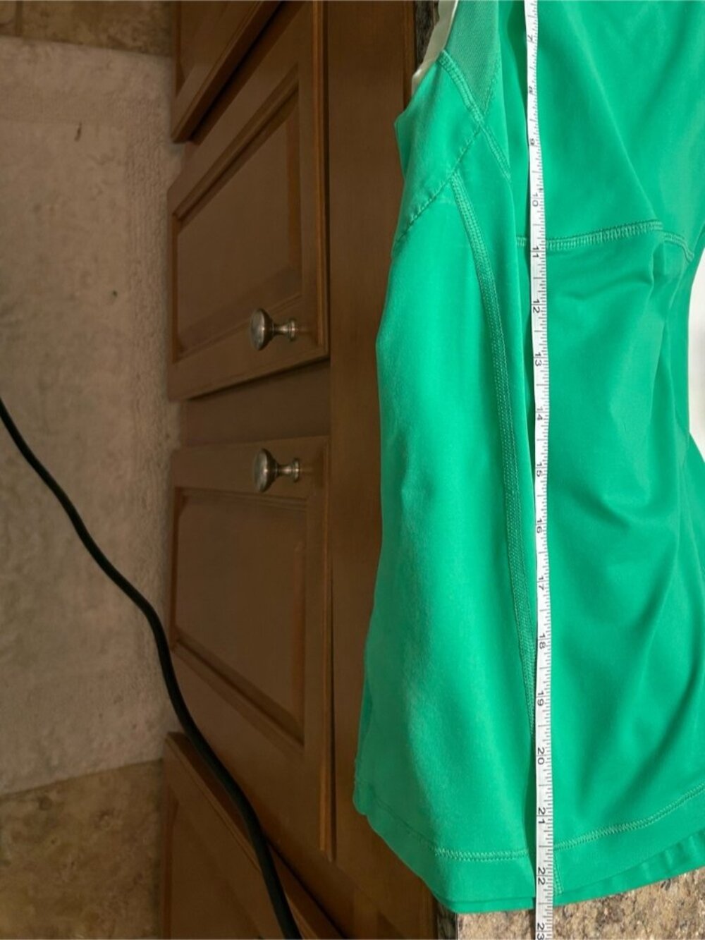 Emerald Green Racerback Tank - Picture 5 of 5